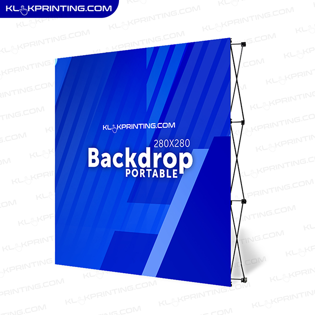 Backdrop Portable 280x280cm Datar
