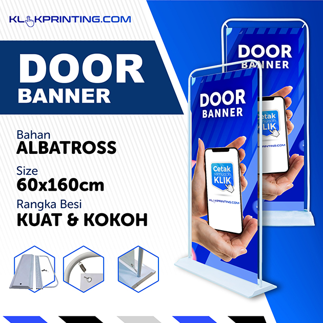 Door Banner Albatross 60x160cm - Head Produk (1)