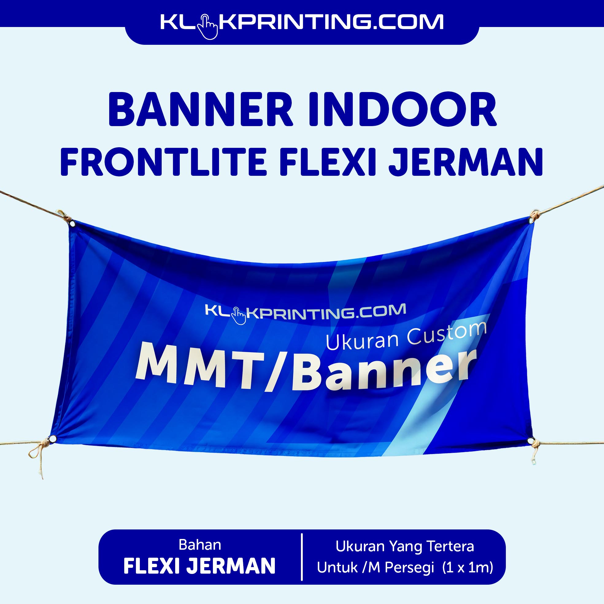 Frontlite Flexi Jerman-B Jerman Cetak stiker Spanduk / Banner Outdoor Indoor Medan