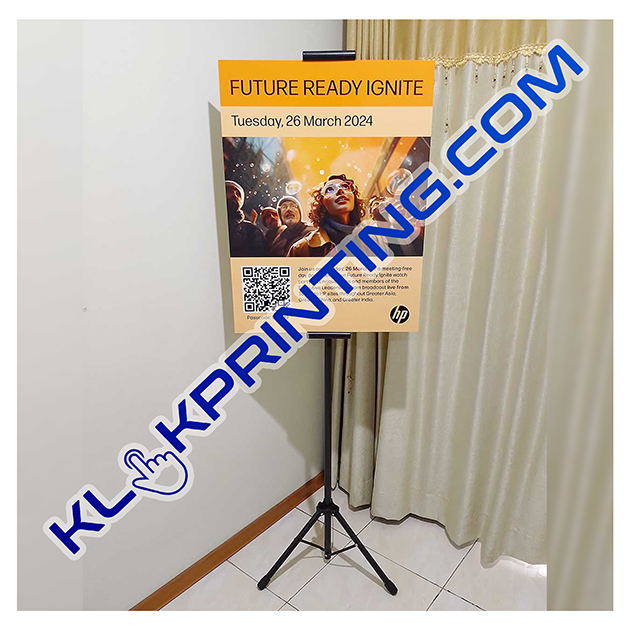 Tripod Poster Foamboard 40x60cm A2 - Foto Pendukung 2 (1)