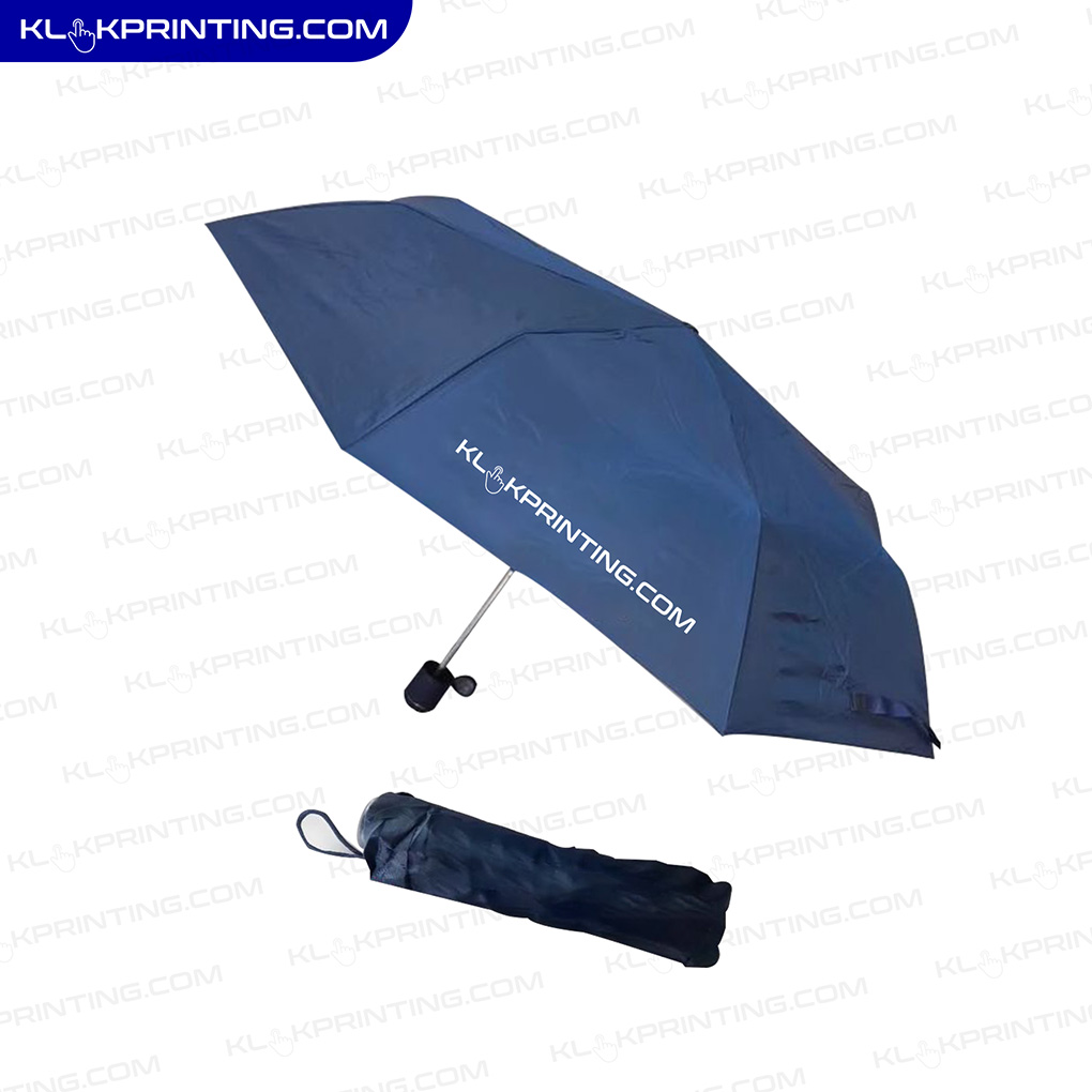 Payung Lipat Standar + Sablon Logo