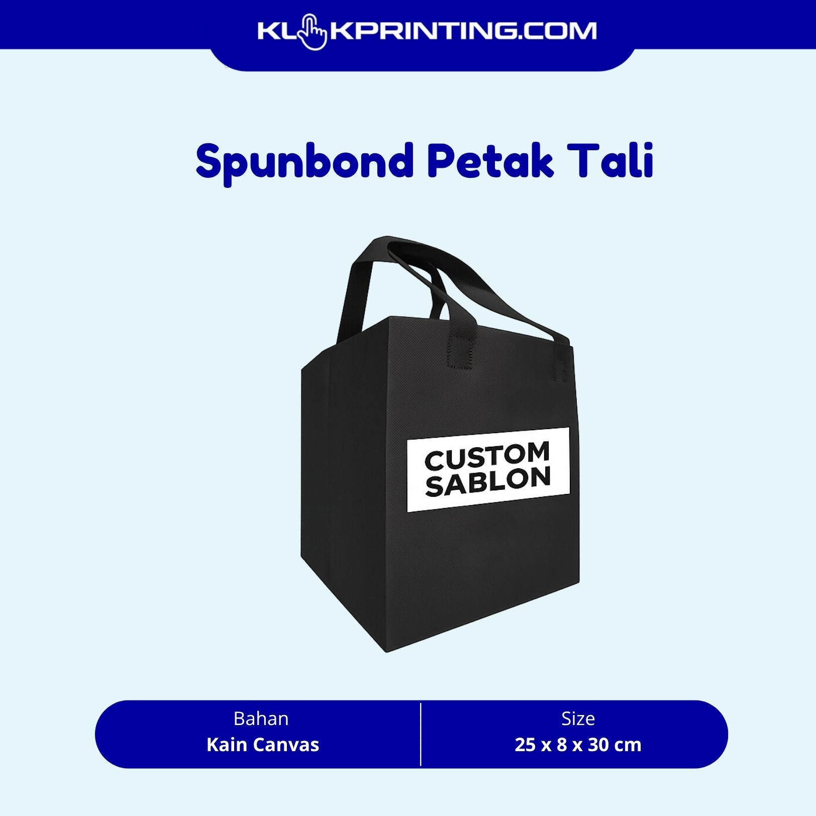 Spunbond Petak Tali uk. 25x8x30cm-1
